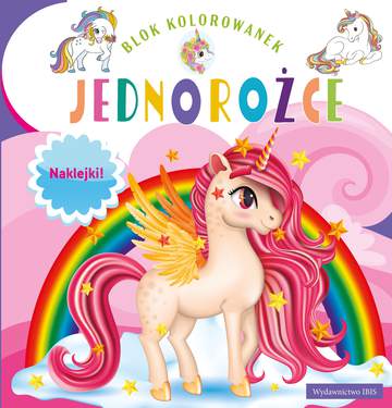 Jednorożce. Blok kolorowanek