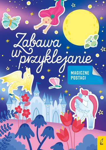 Magiczne postaci. Zabawa w przyklejanie