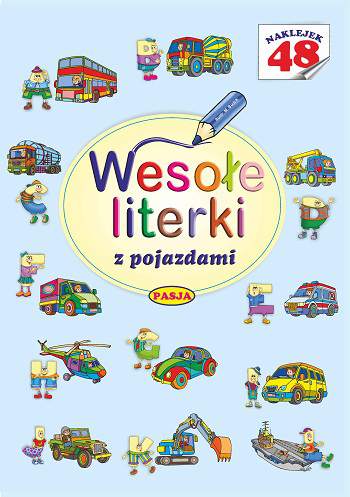 Wesołe literki z pojazdami
