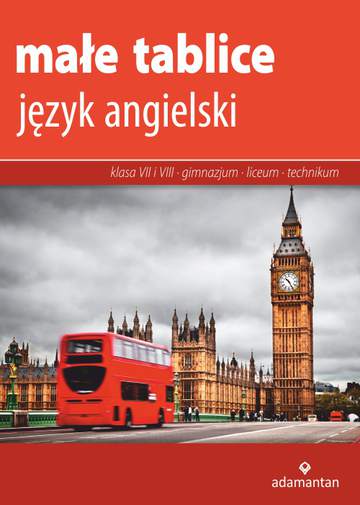 Język angielski małe tablice