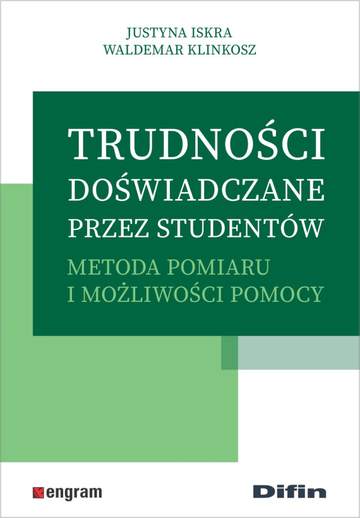 Trudności doświadczane przez studentów. Metoda pomiaru i możliwości pomocy