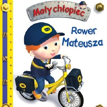 Mały chłopiec. Rower Mateusza