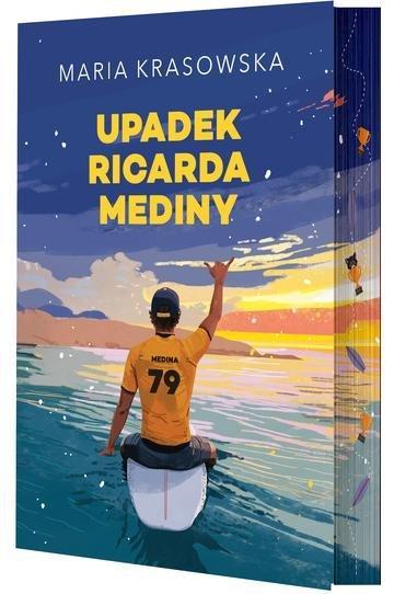 Okładka: Upadek Ricarda Mediny (ilustrowane brzegi)