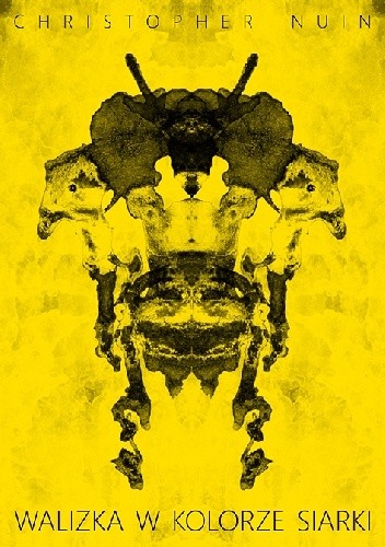 Walizka w kolorze siarki