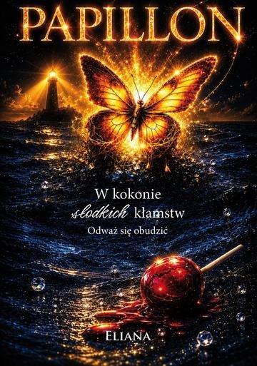 Okładka: Papillon. W sieci słodkich kłamstw