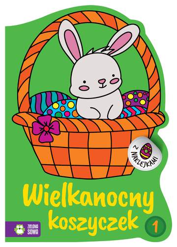 Wielkanocny koszyczek 1 wielkanocne kolorowanki