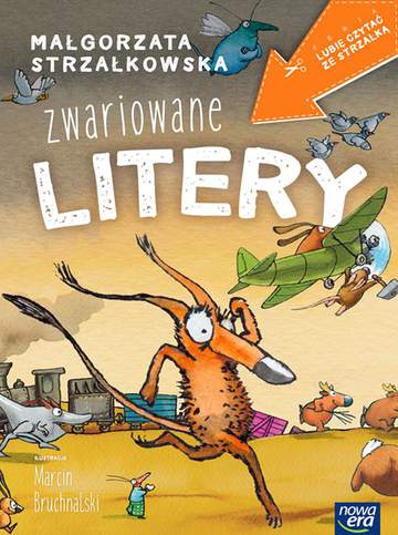 Zwariowane litery lubię czytać ze strzałką