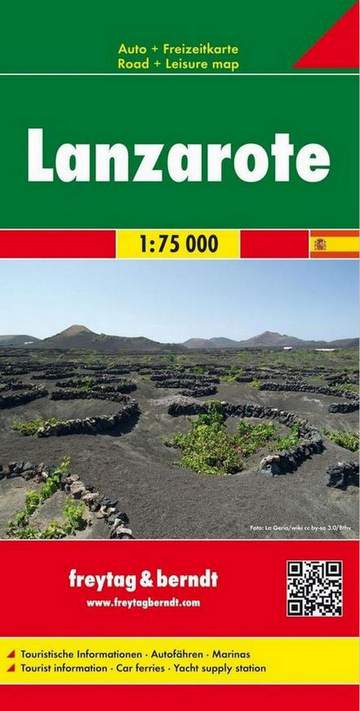 Mapa samochodowa lanzarote 1:75 000