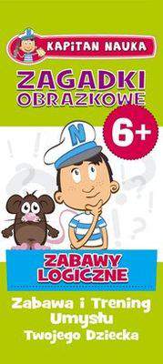 Zagadki obrazkowe zabawy logiczne 6+ Kapitan Nauka