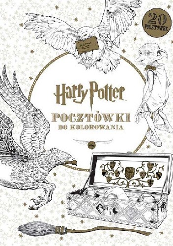 Harry Potter. Pocztówki do kolorowania