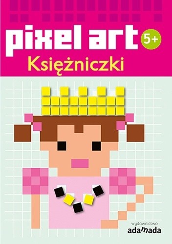 Pixel art. Księżniczki