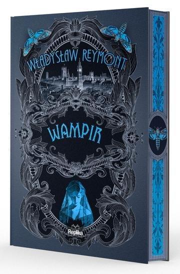 Okładka: Wampir. Klasyka Grozy (ilustrowane brzegi)