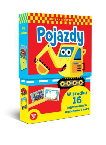 Pojazdy karty z szablonami