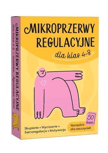 Okładka: Mikroprzerwy regulacyjne dla klas 4-8