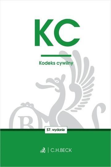 Okładka: KC. Kodeks cywilny wyd. 57