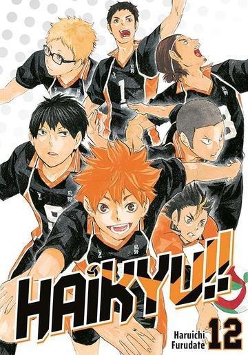 Okładka: Haikyu!! Tom 12