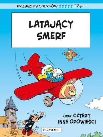 Okładka: Latający Smerf. Smerfy