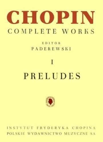 Okładka: Chopin, F. Preludia CW I