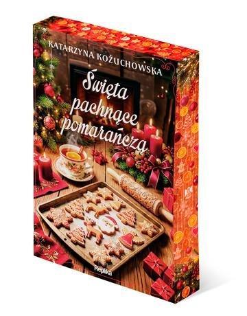 Okładka: Święta pachnące pomarańczą (ilustrowane brzegi)