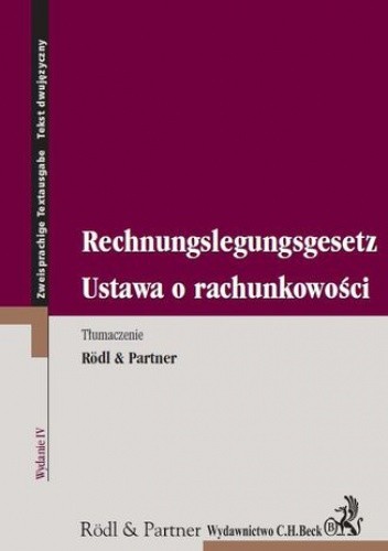 Ustawa o rachunkowości. Rechnungslegungsgesetz