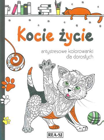 Kocie życie kolorowanki dla dorosłych