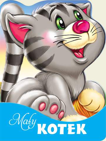 Mały kotek wykrojnik