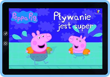 Pływanie jest super Świnka Peppa książeczki bajeczki Tom 2