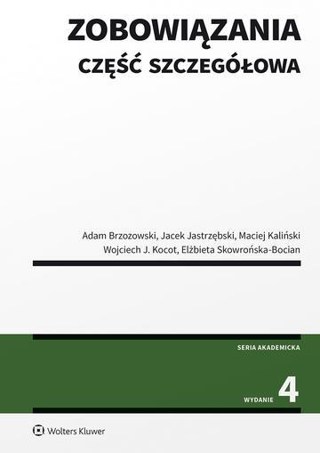 Zobowiązania. Część szczegółowa wyd. 2023