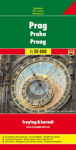 Praga mapa 1:20 000
