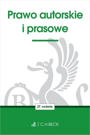 Prawo autorskie i prasowe wyd. 2023