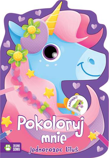 Jednorożec liluś pokoloruj mnie
