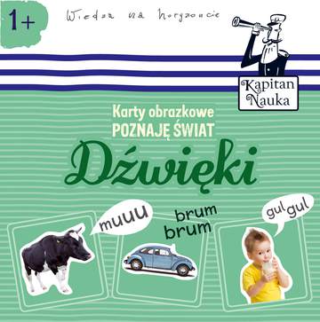 Dźwięki karty obrazkowe poznaję świat Kapitan Nauka