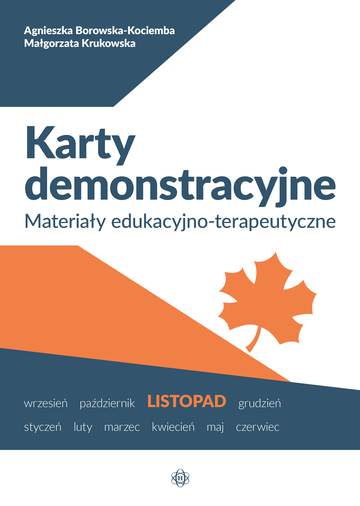 Karty demonstracyjne. Listopad. Materiały edukacyjno-terapeutyczne