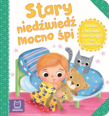 Stary niedźwiedź mocno śpi