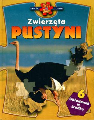 Zwierzęta pustyni książki układanki
