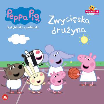 Zwycięska drużyna Świnka Peppa książeczki z półeczki Tom 38