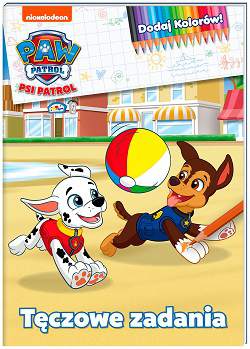 Tęczowe zadania Psi Patrol dodaj kolorów