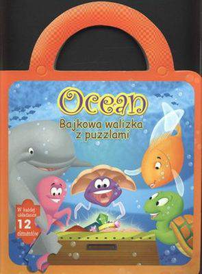Ocean bajkowa walizka z puzzlami