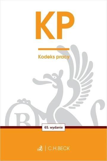 Okładka: KP. Kodeks pracy wyd. 65
