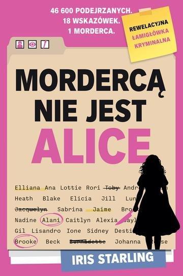 Okładka: Mordercą nie jest Alice