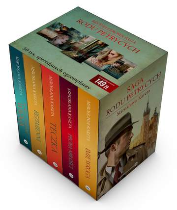 Pakiet Saga rodu Petrycych  / Pokochałam wroga / Bezimienni / Teczka / Próba miłości / Imię wroga