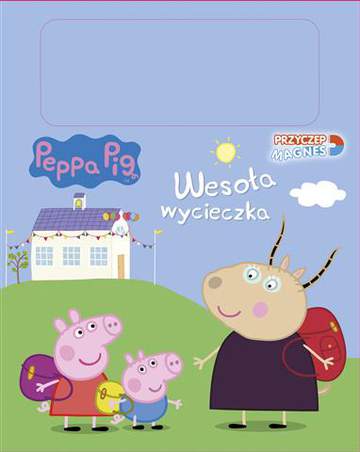 Przyczep magnes wesoła wycieczka Świnka Peppa
