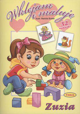 Zuzia wklejam i maluję