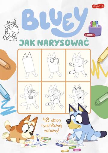 Jak narysować. Bluey