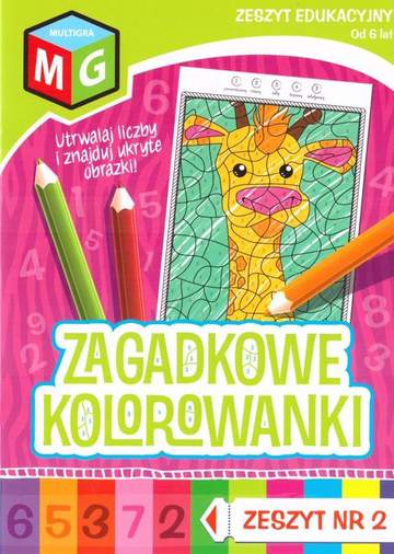 Zagadkowe kolorowanki nr 2