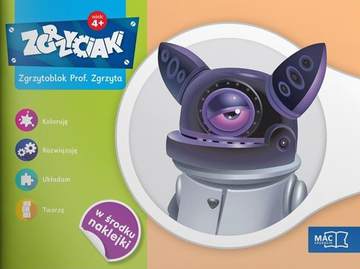 Zgrzytoblok profesora zgrzyta zgrzyciaki 4+