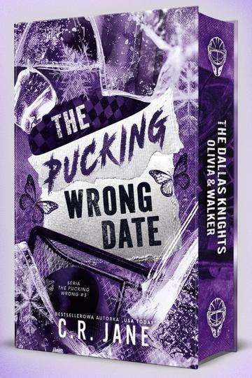 Okładka: The Pucking Wrong Date (ilustrowane brzegi)