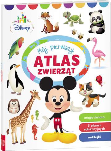 Disney maluch Mój pierwszy atlas zwierząt PON-1