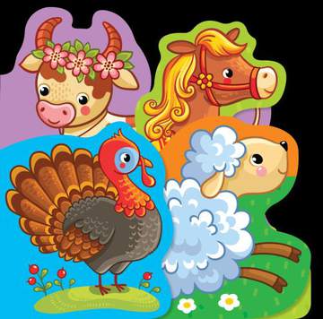 Zwierzęta wiejskie książeczka kąpielowa