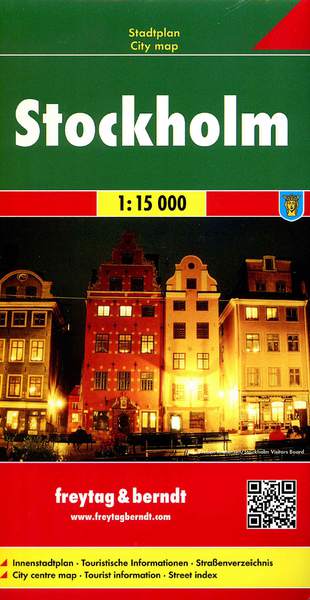 Sztokholm mapa 1:15 000